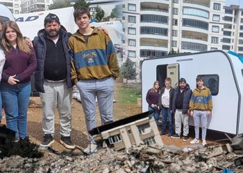 75 saniyede değişen hayat! Korkusuzca uyudukları yeri bir mesajla buldular