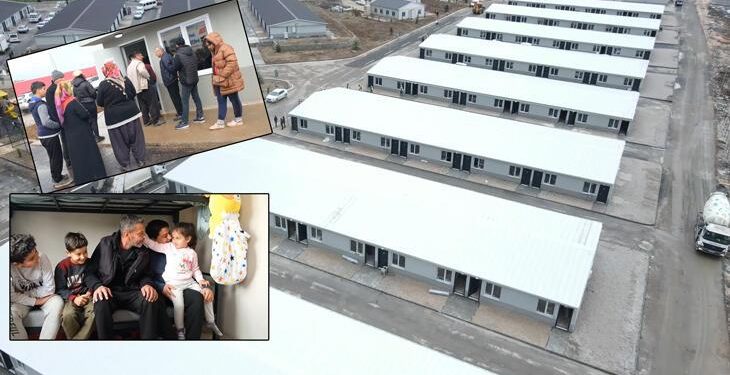 Bakan Kurum: 214 prefabrik evi daha sahiplerine teslim ettik