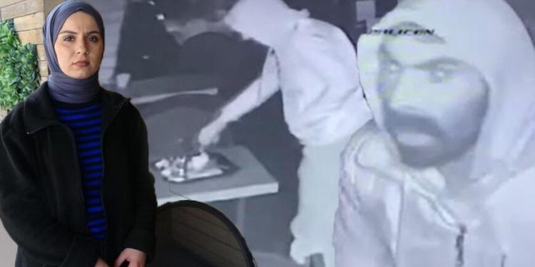 İstanbul’da bir garip olay! Önce masadaki yemeği yedi sonra kamerayı kırdı