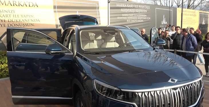 Türkiye’nin yerli otomobili TOGG’a Bursa’da yoğun ilgi