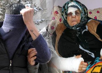 Yaşlı kadının evine girdi, dehşeti yaşattı