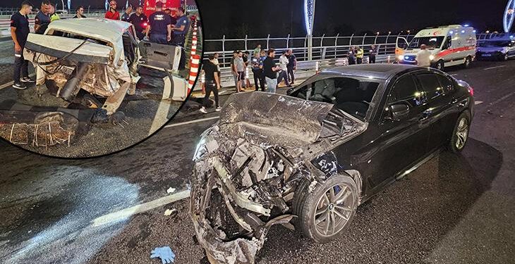 Adana’da korkunç kaza! Otomobil 100 metre sürüklendi: 1 ölü, 1 yaralı