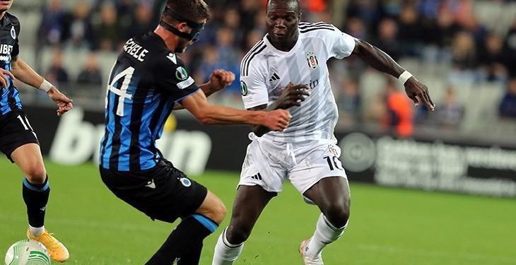 Cenk Tosun’dan hayat öpücüğü! Beşiktaş, Brugge deplasmanında 1 puanı kaptı