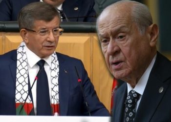 Bahçeli ve Davutoğlu, Gazze için görüşecek
